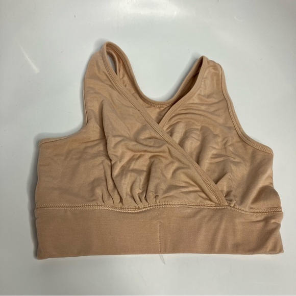 Kindred bravely Davy piper French Terry nursing bra tan peach women’s size S+ - Picture 4 of 8